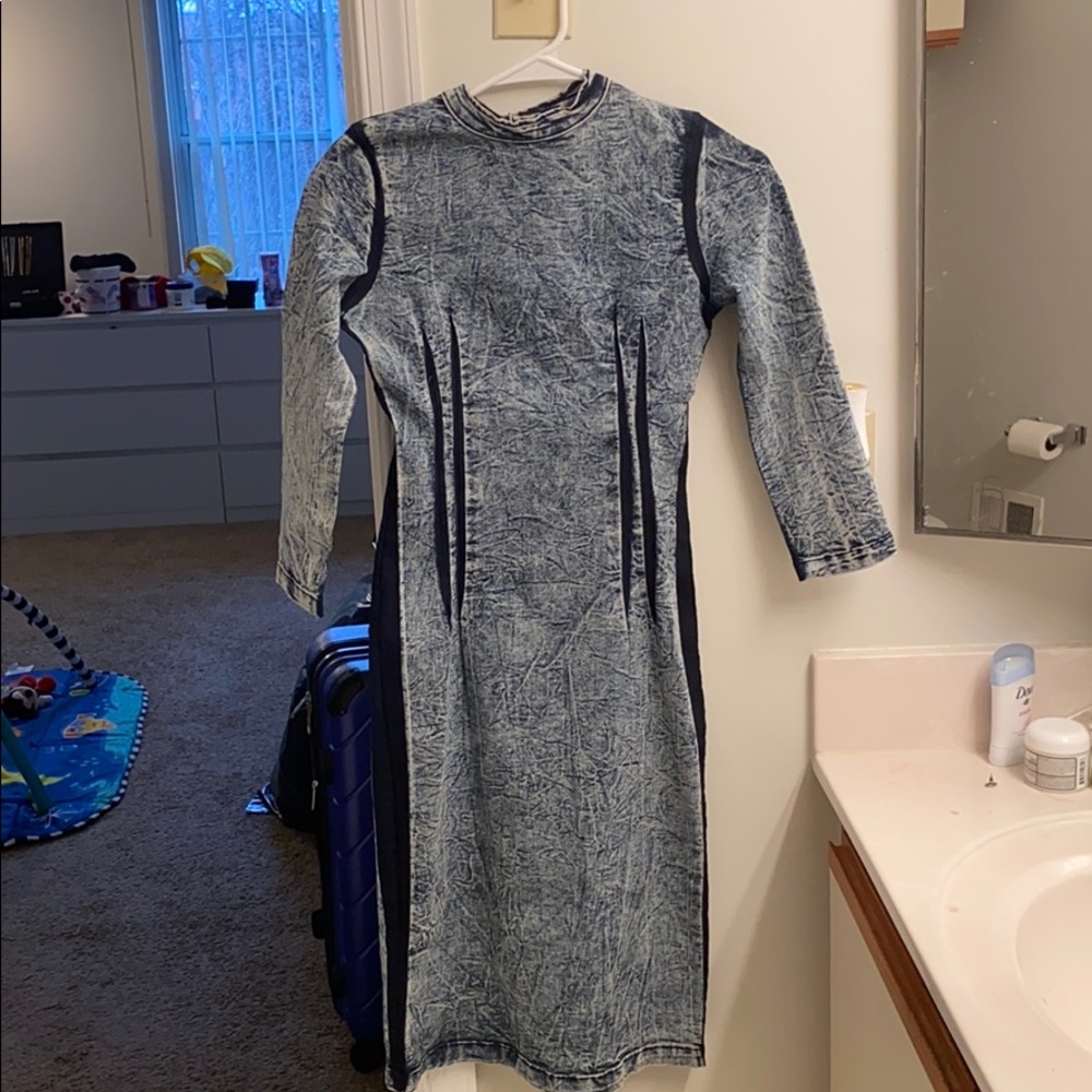 Denim dress